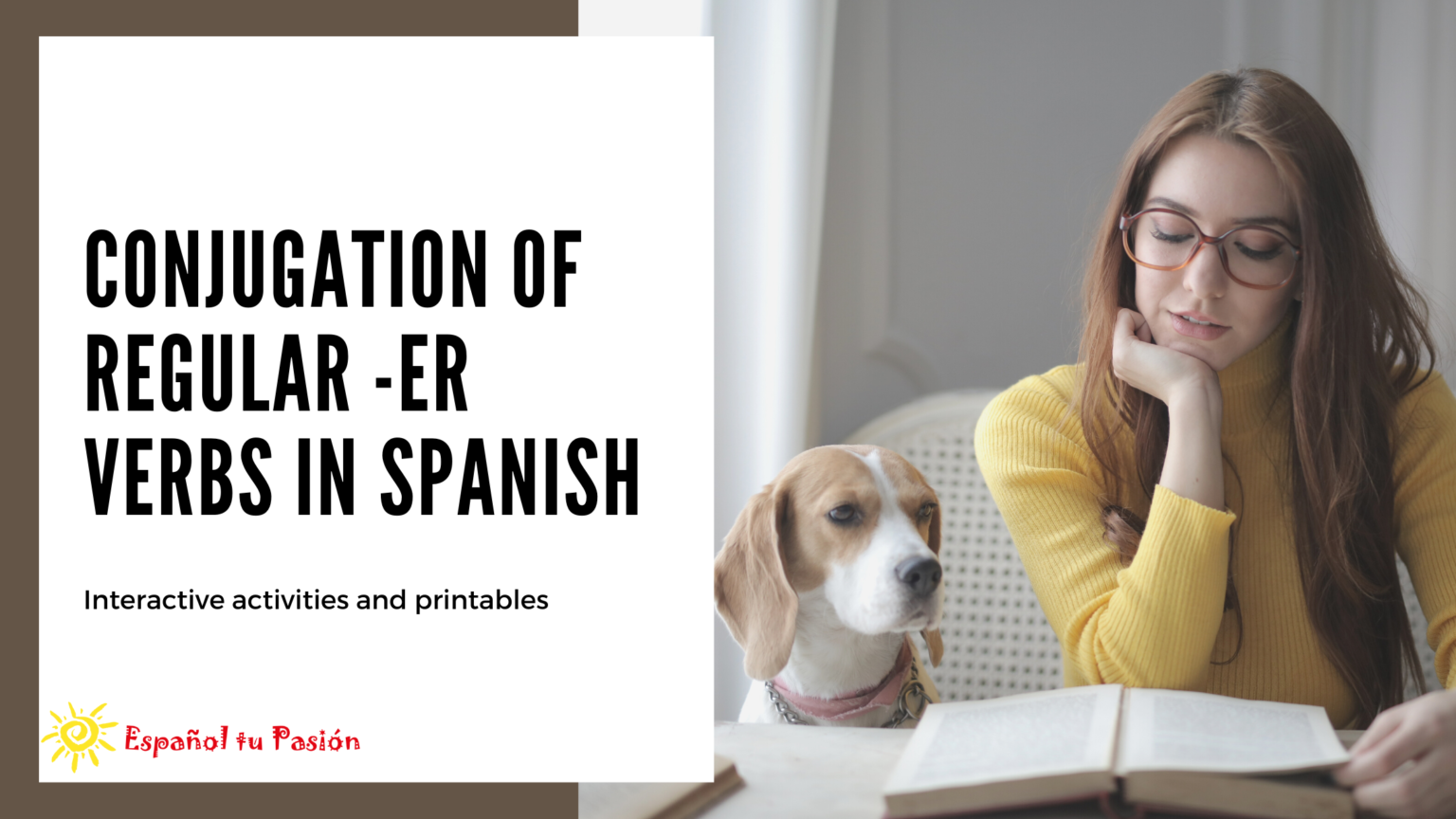 conjugation of regular er verbs in spanish