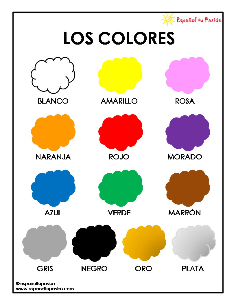 LOS COLORES